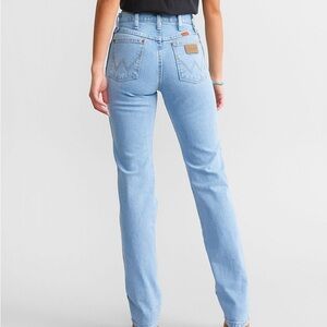 Wrangler Blue Straight Leg Jeans Classic Style